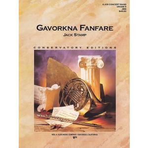 取寄 | ガヴォーナ・ファンファーレ | ジャック・スタンプ  ( 吹奏楽 | 楽譜 )