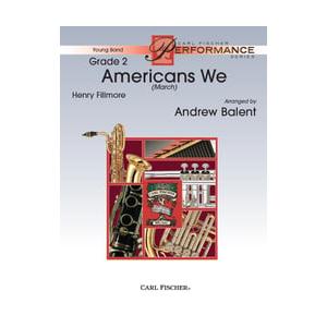 取寄 | われらアメリカ人 | ヘンリー・フィルモア/arr. アンドリュー・バレント  ( 吹奏楽...