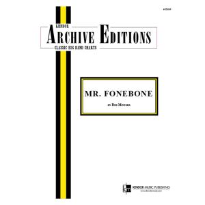 取寄 | Mr. Fonebone | ボブ・ミンツァー  ( ビッグバンド | 楽譜 )
