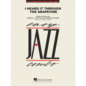 取寄 | I Heard It Through the Grapevine | arr. Roger Holmes （スモールジャズアンサンブル | セット）｜msjp