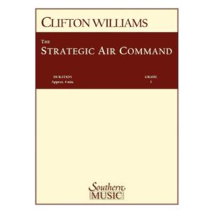 取寄 | 「戦略空軍命令」行進曲 | クリフトン・ウィリアムズ  ( 吹奏楽 | 楽譜 )