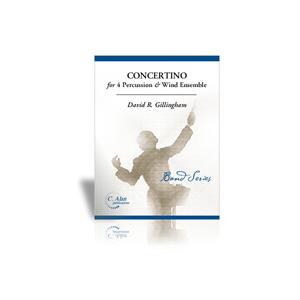 取寄 | 4人の打楽器奏者と吹奏楽のためのコンチェルティーノ | デイヴィッド・ギリングハム | D...