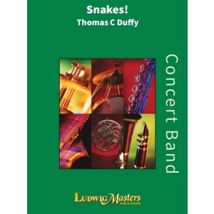取寄 | Snakes | トーマス・C・ダフィー  ( 吹奏楽 | 楽譜 )