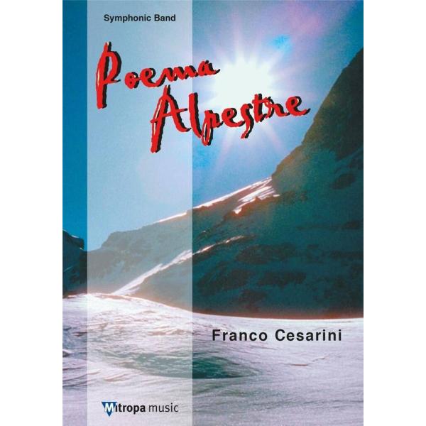 取寄 | 試聴可 | アルプスの詩 | フランコ・チェザリーニ  ( 吹奏楽 | 楽譜 )