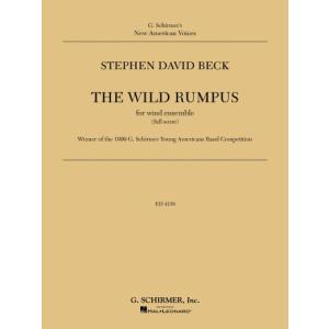 取寄 | The Wild Rumpus | Stephen Beck  ( 吹奏楽 | 楽譜 )｜msjp