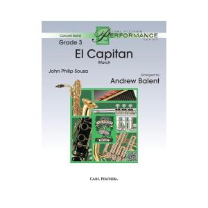 取寄 | エル・キャピタン | arr. アンドリュー・バレント  ( 吹奏楽 | 楽譜 )｜msjp