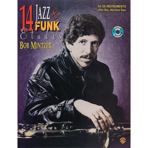 取寄 | 14 Jazz &amp; Funk Etudes - Bb Instruments (Tenor...