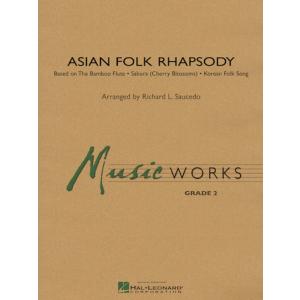 取寄 | アジアン・フォーク・ラプソディ | リチャード・ソーシード  ( 吹奏楽 | 楽譜 )