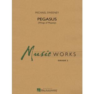 取寄 | ペガサス〜王の翼 | マイケル・スウィーニー  ( 吹奏楽 | 楽譜 )