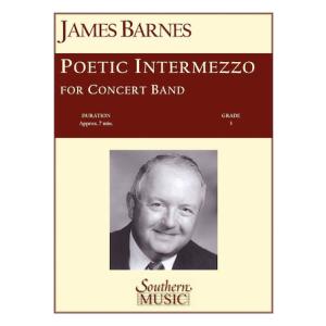 取寄 | 詩的間奏曲 | ジェームズ・バーンズ （吹奏楽 | フルスコア）