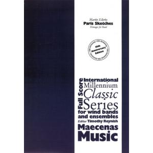 パリのスケッチ | マーティン・エレビー  ( 吹奏楽 | 楽譜 )