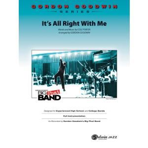 取寄 | 試聴可 | It's All Right with Me | Cole Porter / arr. Gordon Goodwin  ( ビッグバンド | 楽譜 )｜msjp