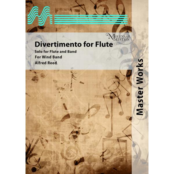 取寄 | フルートと吹奏楽の為のディヴェルティメント | アルフレッド・リード （吹奏楽 | フルス...