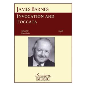取寄 | 祈りとトッカータ | ジェームズ・バーンズ （吹奏楽 | フルスコア）