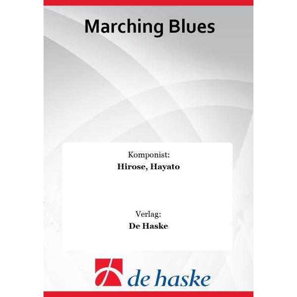 取寄 | 試聴可 | マーチング・ブルース | 広瀬勇人 （吹奏楽 | フルスコア）