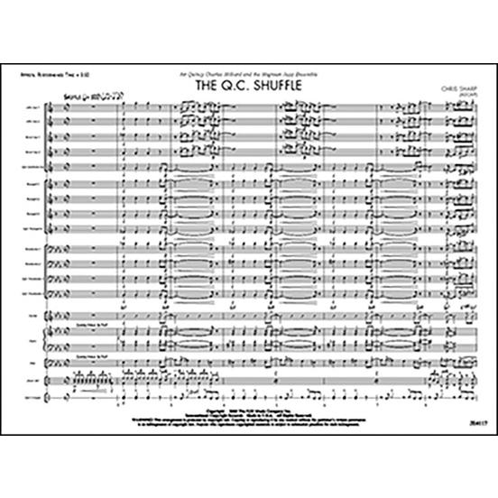 取寄 | The Q.C. Shuffle | クリス・シャープ  ( ビッグバンド | 楽譜 )