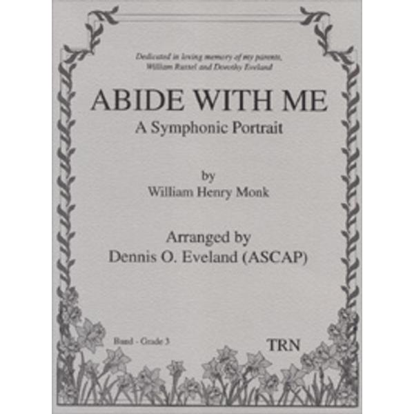 取寄 | Abide with Me | ウィリアム・モンク  ( 吹奏楽 | 楽譜 )