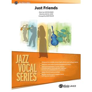 取寄 | 試聴可 | Just Friends | John Klenner ・ Lyric by Sam M. Lewis / arr. Dave Wolpe  ( ビッグバンド+ヴォーカル | 楽譜 )｜msjp