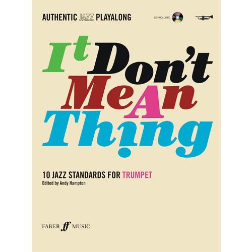 取寄 | Authentic Jazz Play Along: It Don't Mean a Th...