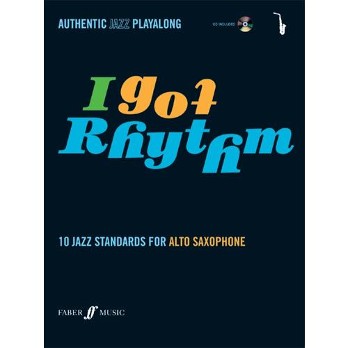 取寄 | Authentic Jazz Play Along: I Got Rhythm (Alto...