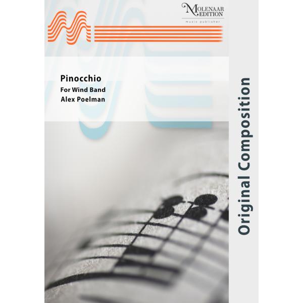 取寄 | ピノキオ | アレックス・ポエルマン  ( 吹奏楽 | 楽譜 )