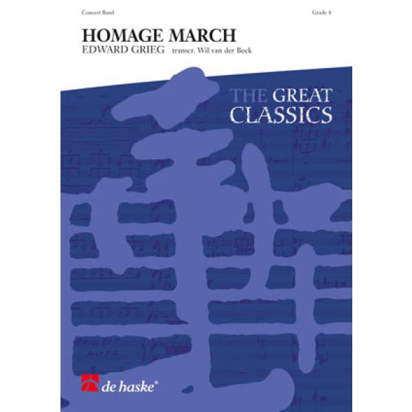 取寄 | 忠誠行進曲 | エドヴァルド・グリーグ/arr. ヴィル・ファン・デル・ベーク  ( 吹奏...
