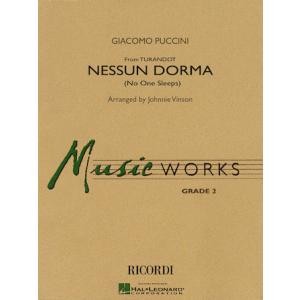 取寄 | 試聴可 | 誰も寝てはならぬ | ジャコモ・プッチーニ/arr. ジョニー・ビンソン  ( 吹奏楽 | 楽譜 )｜msjp