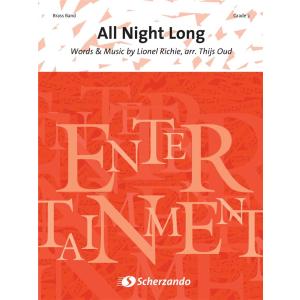 取寄 | All Night Long | arr. タイズ・ウード （ブラスバンド | セット）｜msjp