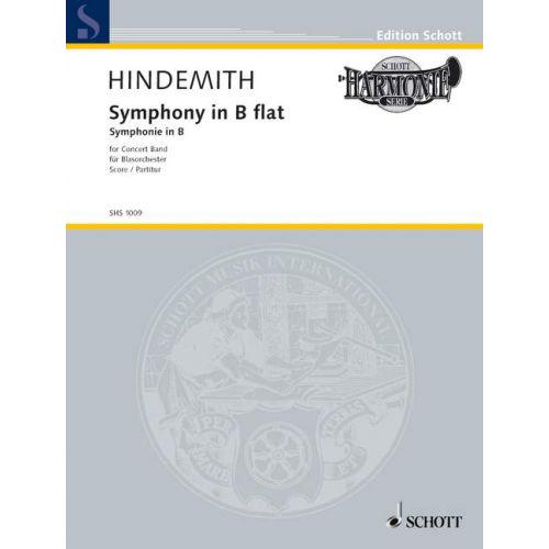 取寄 | 吹奏楽のための交響曲 変ロ調 | パウル・ヒンデミット （吹奏楽 | フルスコア）
