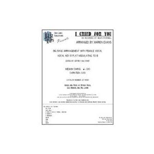 取寄 | 試聴可 | I Cried for You | arr. Marion Evans  ( ...