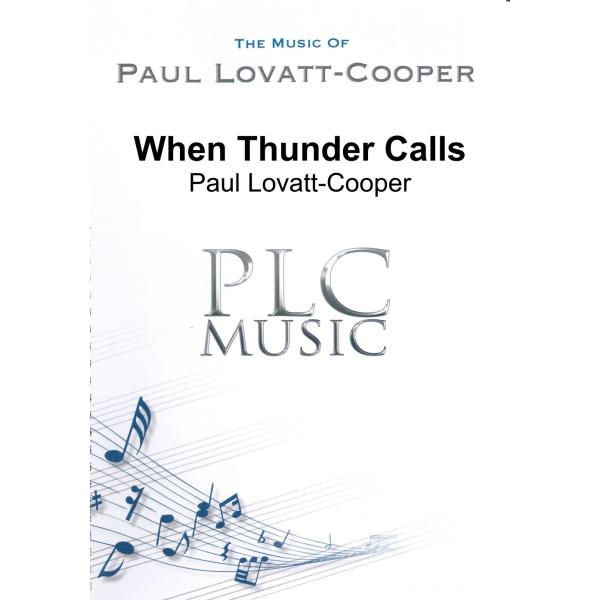 取寄 | 雷鳴が轟く時 | ポール・ロヴァット＝クーパー （ブラスバンド | セット）