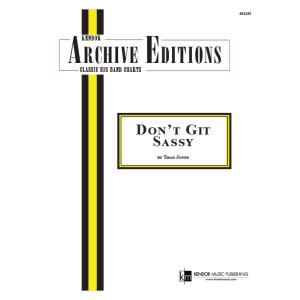 取寄 | Don't Git Sassy | サド・ジョーンズ ( ビッグバンド | 楽譜 )