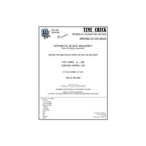 取寄 | Time Check | Don Menza  ( ビッグバンド | 楽譜 )
