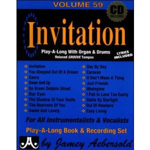 ジェイミー・プレイアロング Vol. 59：インヴィテーション〜B3オルガンと一緒にセッション (2...