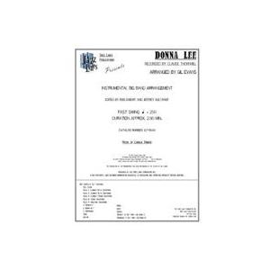 取寄 | 試聴可 | Donna Lee | arr. Gil Evans ・ Edited by ...