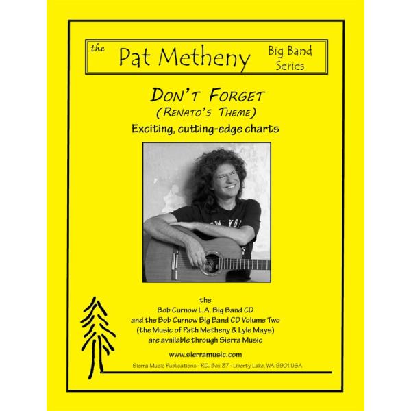 取寄 | 試聴可 | Don't Forget (Renato's Theme) | Pat Met...