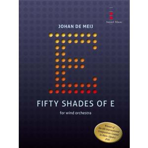 取寄 | Fifty Shades of E | ヨハン・デ・メイ （吹奏楽 | フルスコア）｜msjp