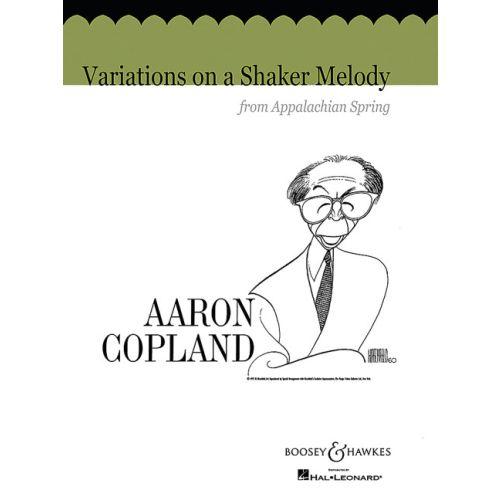 取寄 | シェイカー教徒の旋律による変奏曲　（「アパラチアの春」より） | アーロン・コープランド ...