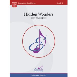 取寄 | Hidden Wonders | ショーン・オラフリン  ( 吹奏楽 | 楽譜 )