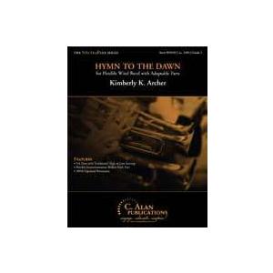 取寄 | 夜明けへの讃歌　（フレックス版） | キンバリー・アーチャー  ( 吹奏楽 | 楽譜 )
