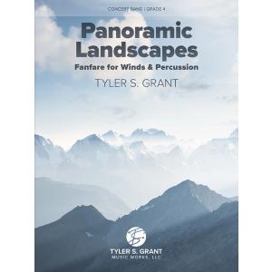 取寄 | パノラミック・ランドスケイプ | タイラー・S. グラント  ( 吹奏楽 | 楽譜 )