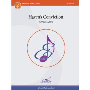 取寄 | Haven's Conviction | デビッド・サミュエル  ( 吹奏楽 | 楽譜 )