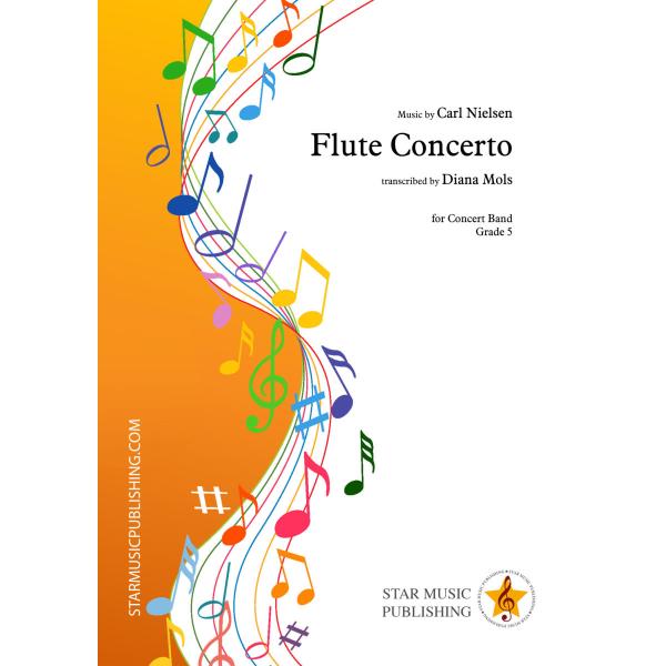取寄 | フルート協奏曲 | カール・ニールセン/arr. ダイアナ・モルス  ( 吹奏楽 | 楽譜...