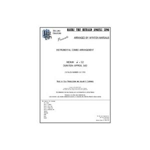 取寄 | A Hark! The Herald Angels Sing | arr. Wynton ...