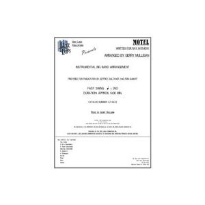 取寄 | Motel | Gerry Mulligan / arr. Gerry Mulligan ...