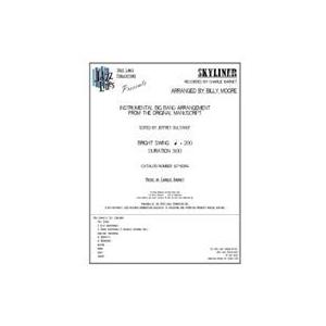 取寄 | Skyliner | Chrlie Barnet / arr. Billy Moore J...