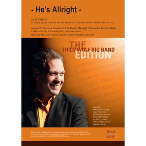 He's Allright | arr. Thilo Wolf  ( ビッグバンド+ヴォーカル | 楽譜 )｜msjp