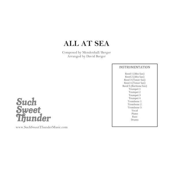 A All At Sea | Mendenhall ・ Berger / arr. David Be...