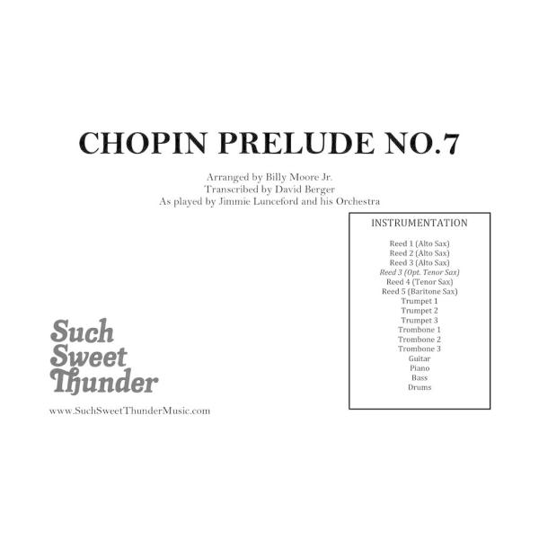 A Chopin Prelude No.7 | Frederic Chopin / arr. Bil...