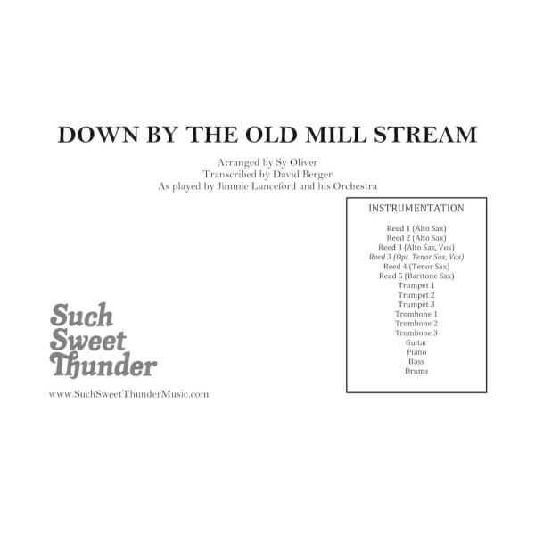 A Down By the Old Mill Stream | arr. Sy Oliver ・ 採...